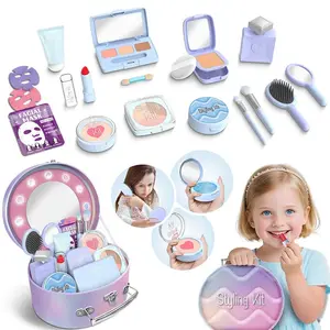 EPT Simulation Dress up Pretend Play Stuling Kit Beauty Fashion Cosmetics Girls Toy Makeup Kid Set