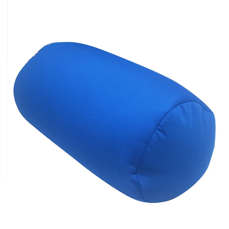 Microbead Log Roll Pillow Squish Tube Bolster Cushion  Back Head Neck Support Sleeping Throw  Roll Travel Polystyrene Pillows