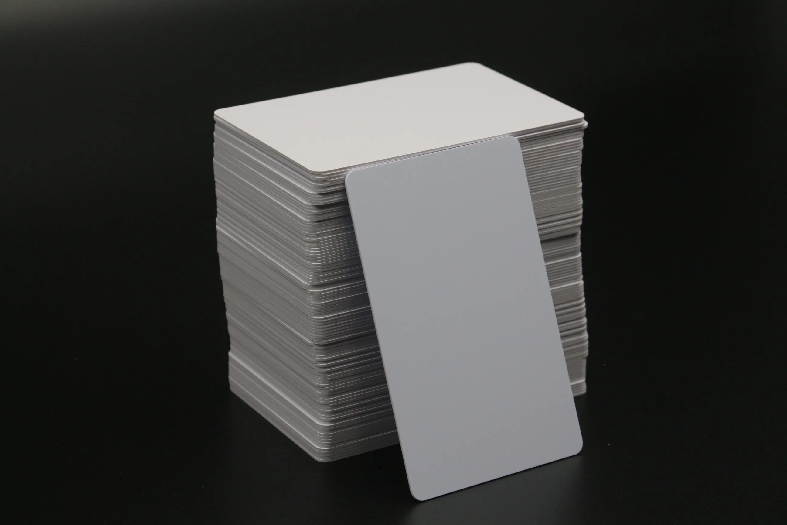 SUNLAN Double-sided Printable Credit Card Size 85.5*54mm NFC White PVC Card Inkjet Dye-sublimation Printable Blank Card