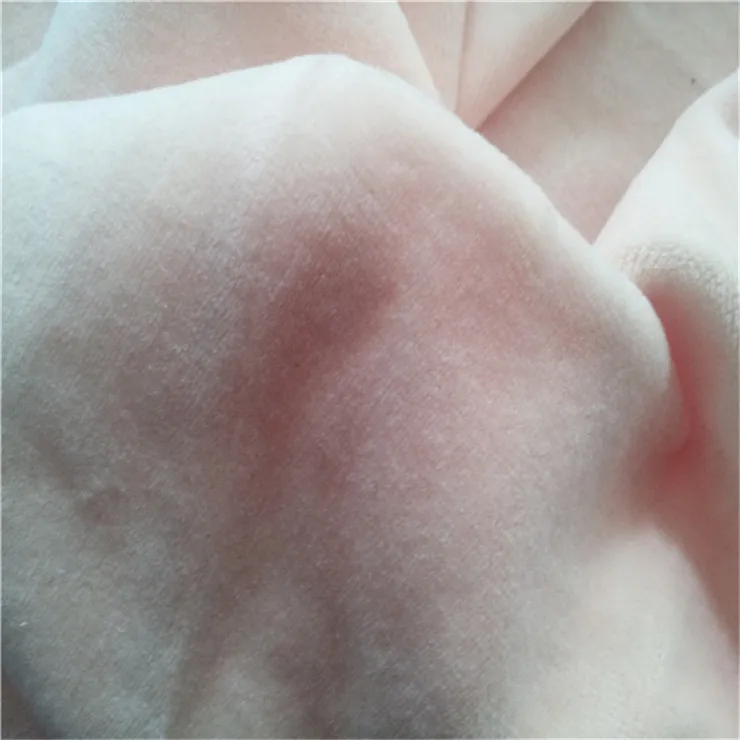 CVC Velvet Knit Fabric 80%Cotton 20%Polyester Velvet Fabric 80 Cotton 20 Polyester Knit Velour Fabric CVC 80/20 Velour Knit