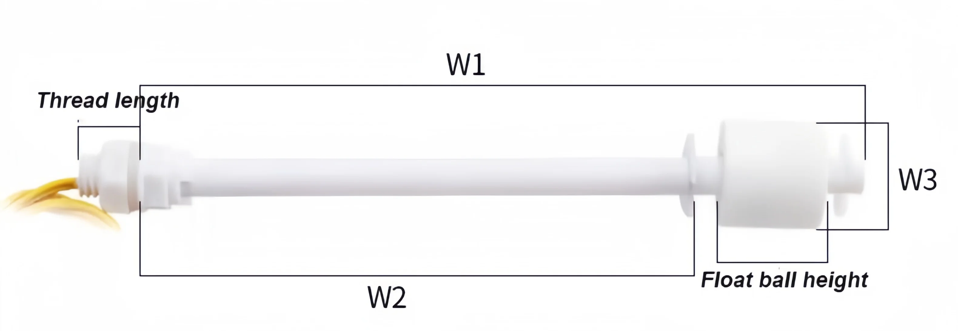 Anti-corrosion pp Float Switch Liquid Level