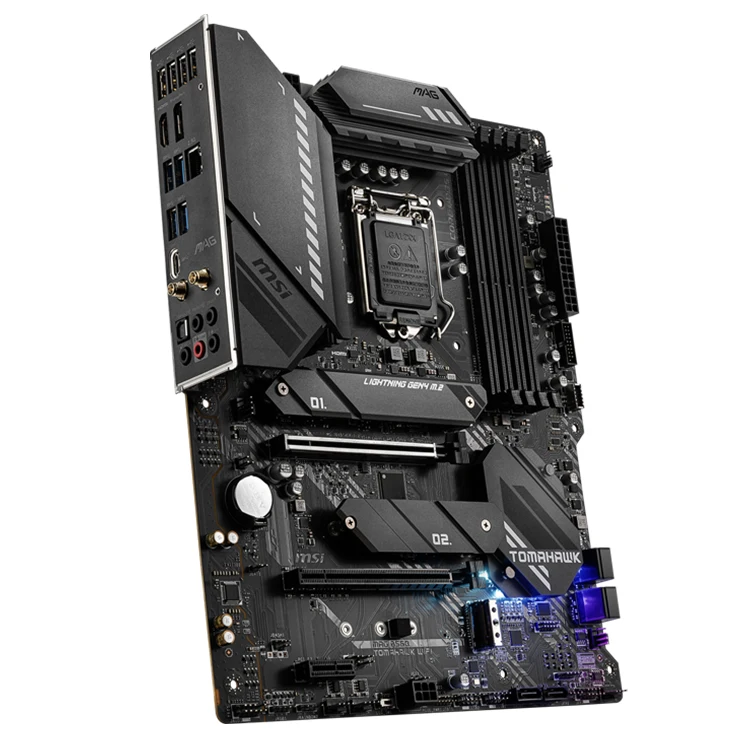 MSI MAG B560 TOMAHAWK WIFI LGA1200対応 ゲーミングマザーボード 中古