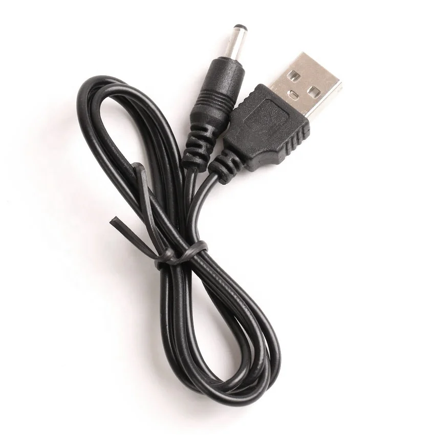 EXMAX USB To 3.5mm Barrel Jack Adapter - 5V Power Supply For Small Electronics And Devices