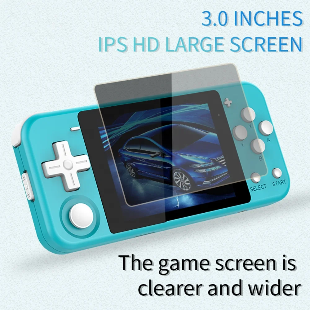 Powkiddy Q90 Pocket Retro Gaming Console - 2000+ Built-in Games