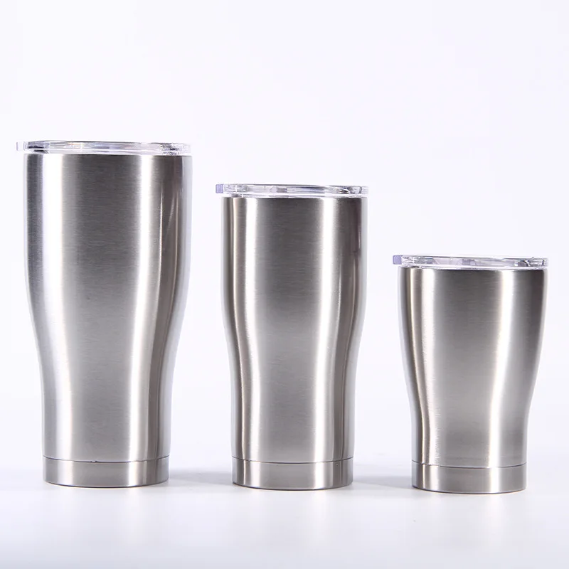 Supply 20/30oz curve with Handle and Straw 20oz 30oz Modern Curve Tumbler  Custom Logo Wholesale Factory - The Stainless Tumbler