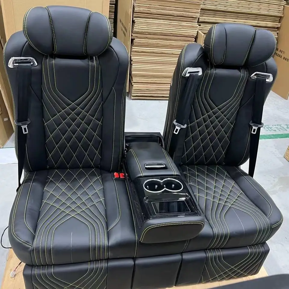 Auto Conversion Luxury Car Seats For Alphard Van Minibus W447 Recliner