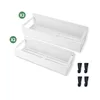 Juego de 4 piezas blanco, en caja (06)