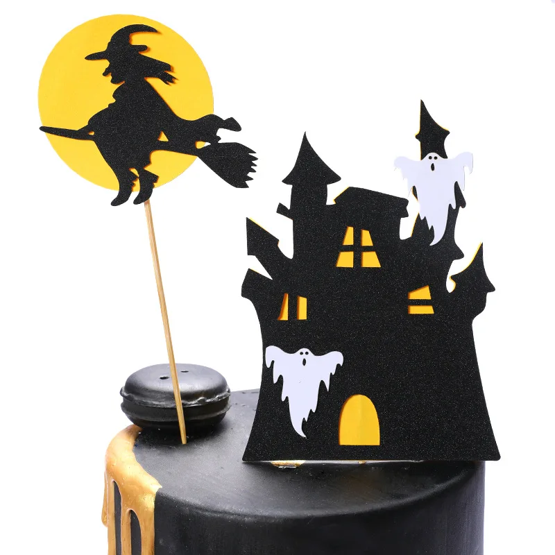 Rtsay 154 Halloween Dessert Decoration Arbre Sorciere Fantome Maison Hantee Chateau Citrouille Araignee Chauve Souris Gateau Decoration Plugin Buy Decor D Halloween Fournitures De Fete De Vacances Decorations De Fete Product On Alibaba Com