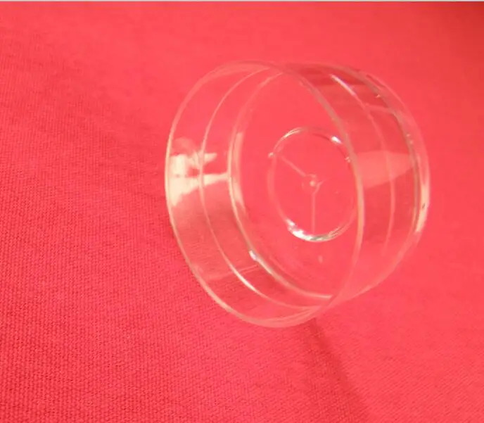 Высококачественные прозрачные и круглые пластиковые чашки для свечей