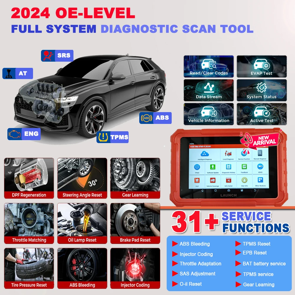 图片关键词 Original Launch X431 Pros Star Elite X-431 Pro ECU Coding Obd2 Auto Diagnostic Scanner Tools for Cars