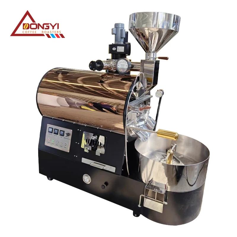 Turkey Toaster Machine Commercial Coffee Roaster BY-3KG 6KG/Batch LNG/LPG Gas Heating for Cafe on Sale