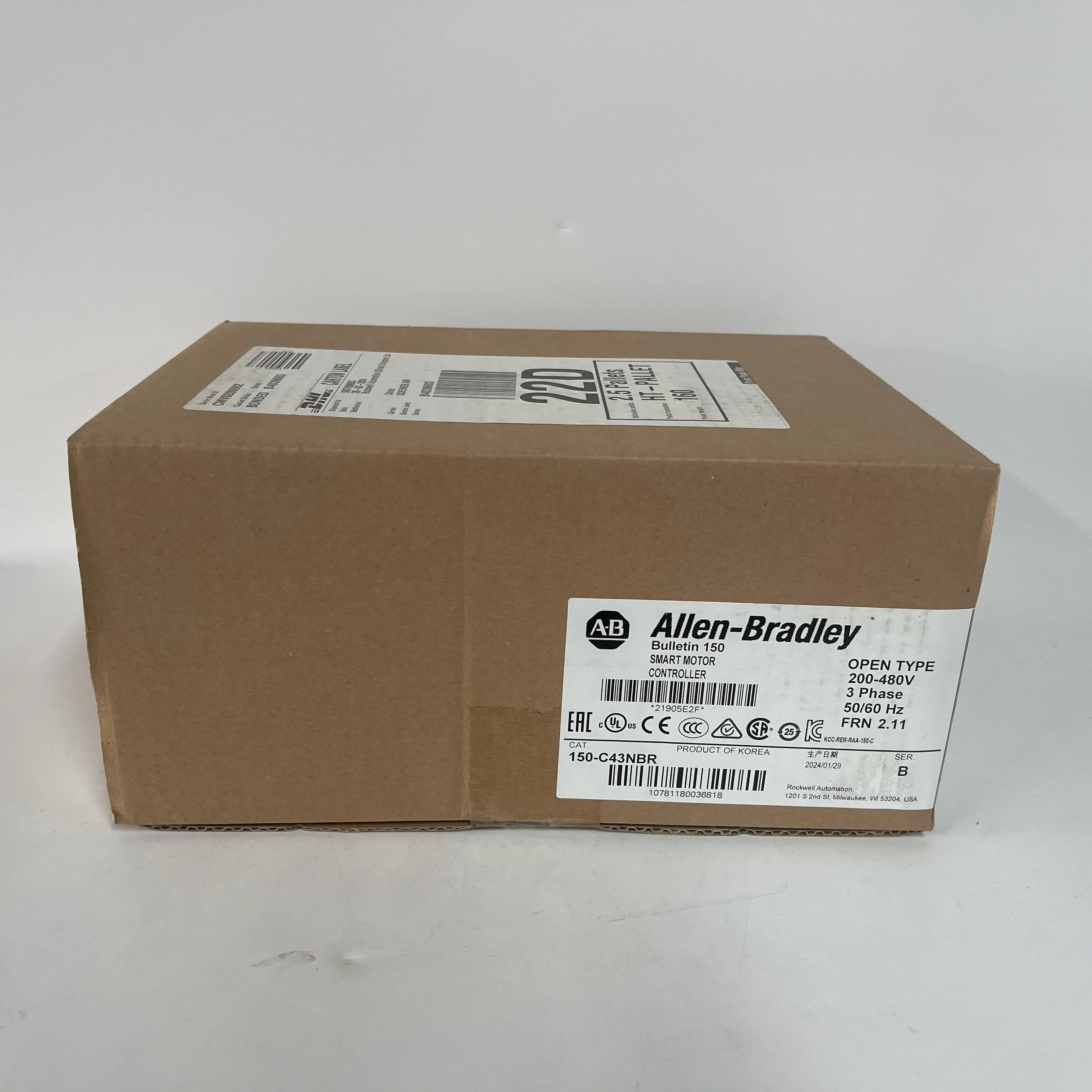 Allen‑Bradley Smart Motor Controller 150-C43NBR Allen‑Bradley Smart Motor Controller 150-C43NBR