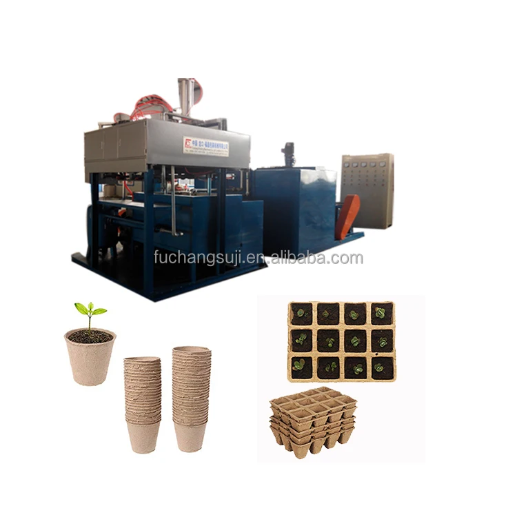 Biodegradable Cocoon Pot Planter Forming Machinery- Peat Pot Making Machine