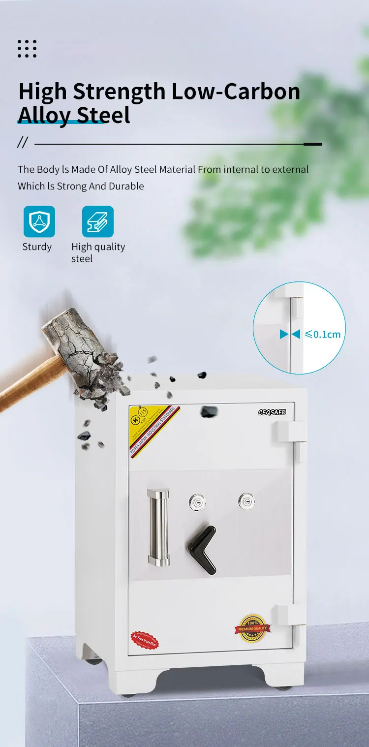 CEQSAFE High Quality 2 Hour Fireproof Safe Digital Electronic Safe Box for Money supplier