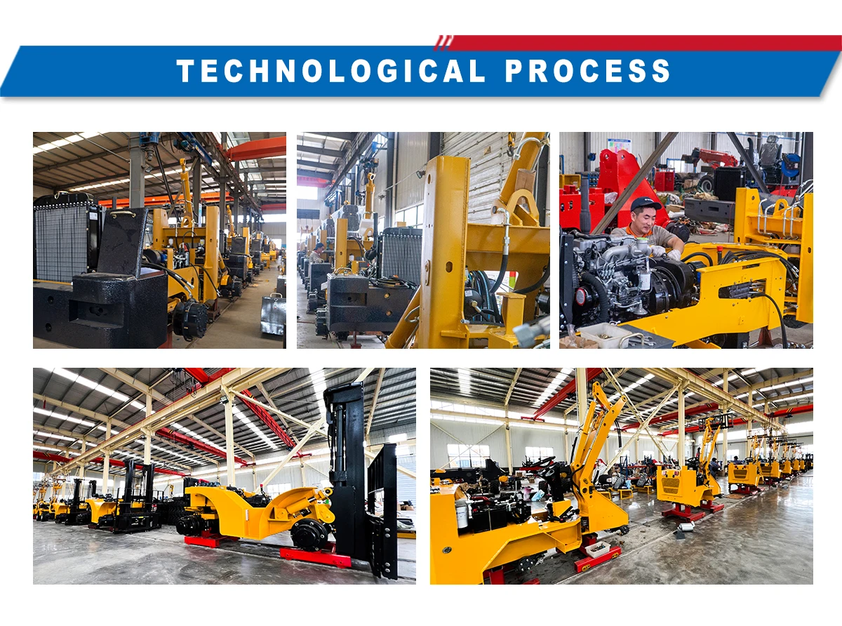 Cheap New Backhoe Loader 2.5ton 4wd Compact Fourwheel Construction