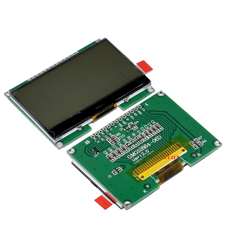 LCD12864 12864-06D、12864、LCDモジュール、COG、中国語フォント付き