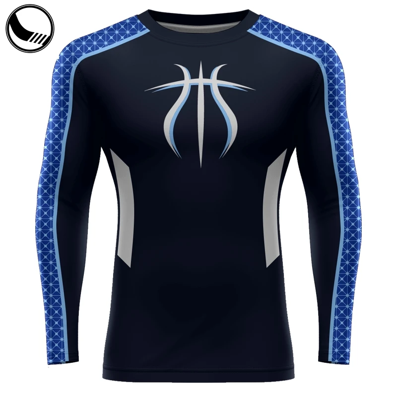 Mens Long Sleeve Mma Rash Guard