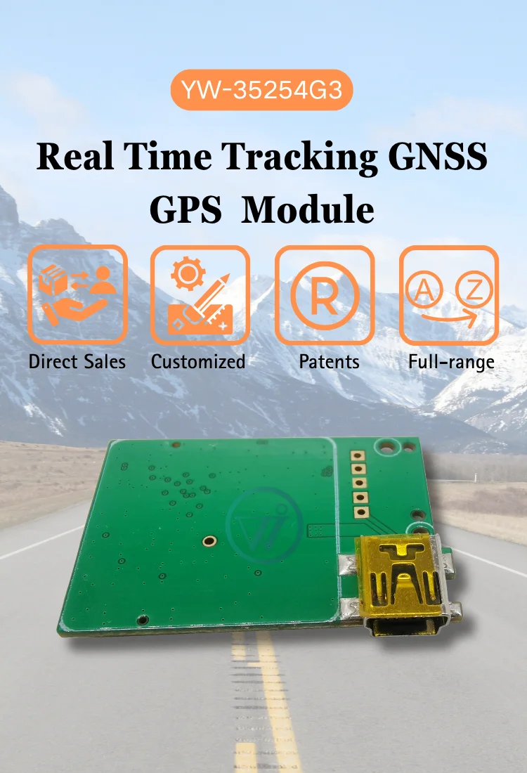 Fast AGPS Supported GNSS GPS Module with Quick Positioning in Cold Start and High Sensitivity for Quick TTFF in Challenging Conditions