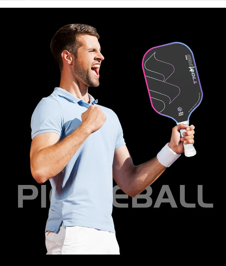 product 2025 rough surface persesus pro iv pickleball paddle 16mm 14mm gen4 core raw toray t700 carbon fiber usapa approved-11