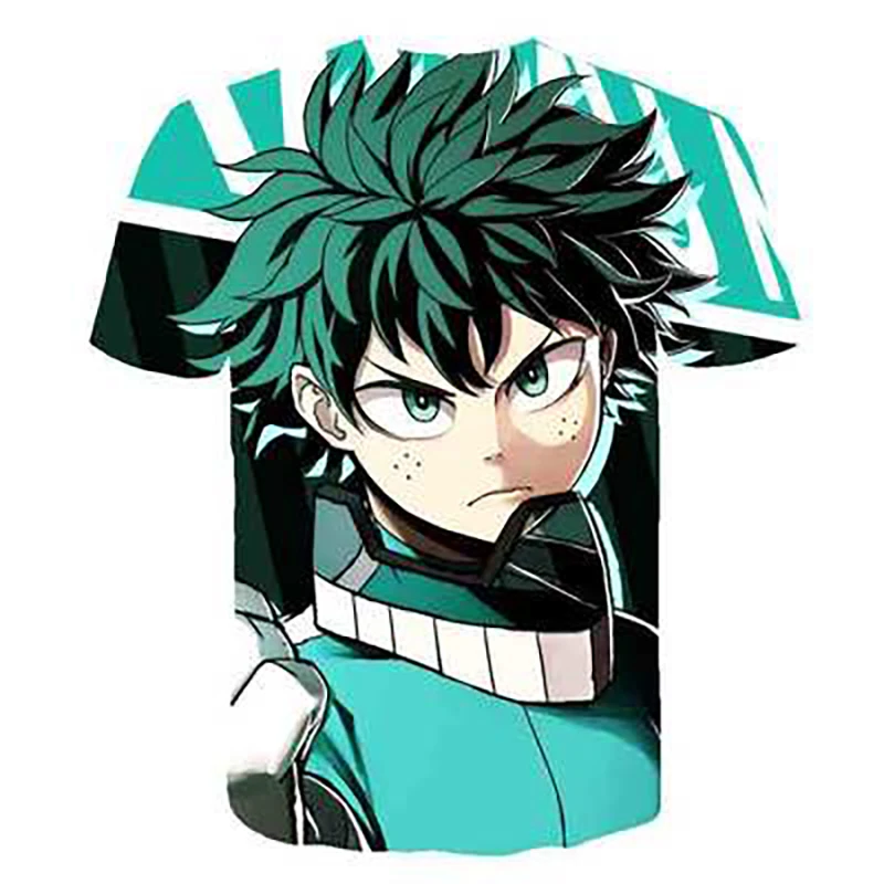 Best Selling Cloth Products In Usa 3d Printer Cloth My Hero Academia High  Quality Round Neck T Shirt Csopaly Fashion Anime Cloth - Buy Cloth,Anime, Fashion Product on 