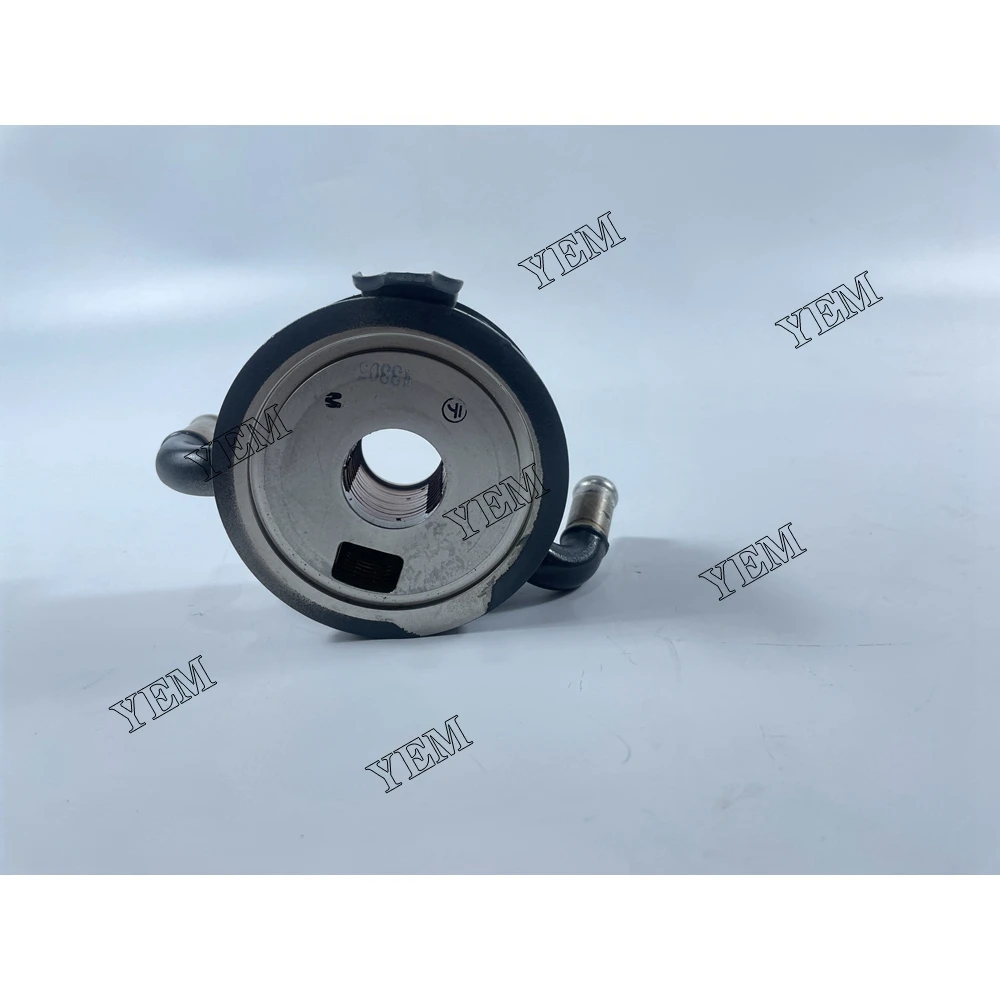 For Kubota V3307 Oil Cooler Core 1G777-37010 Stock Complete 4