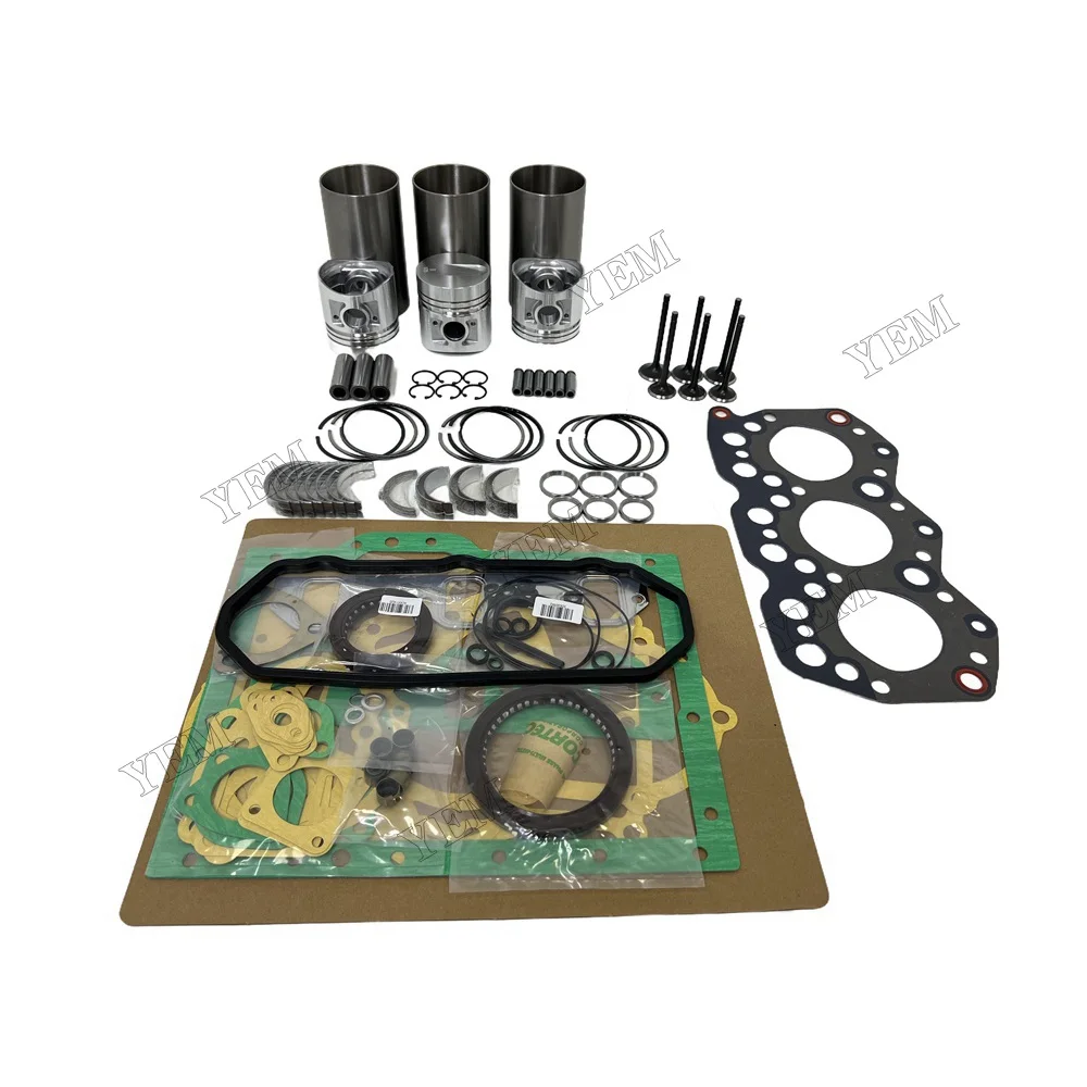 S3E9 Overhaul Rebuild Kit Fits for Mitsubishi S3E9 S3E9T Engine WS200A WS300A Loader