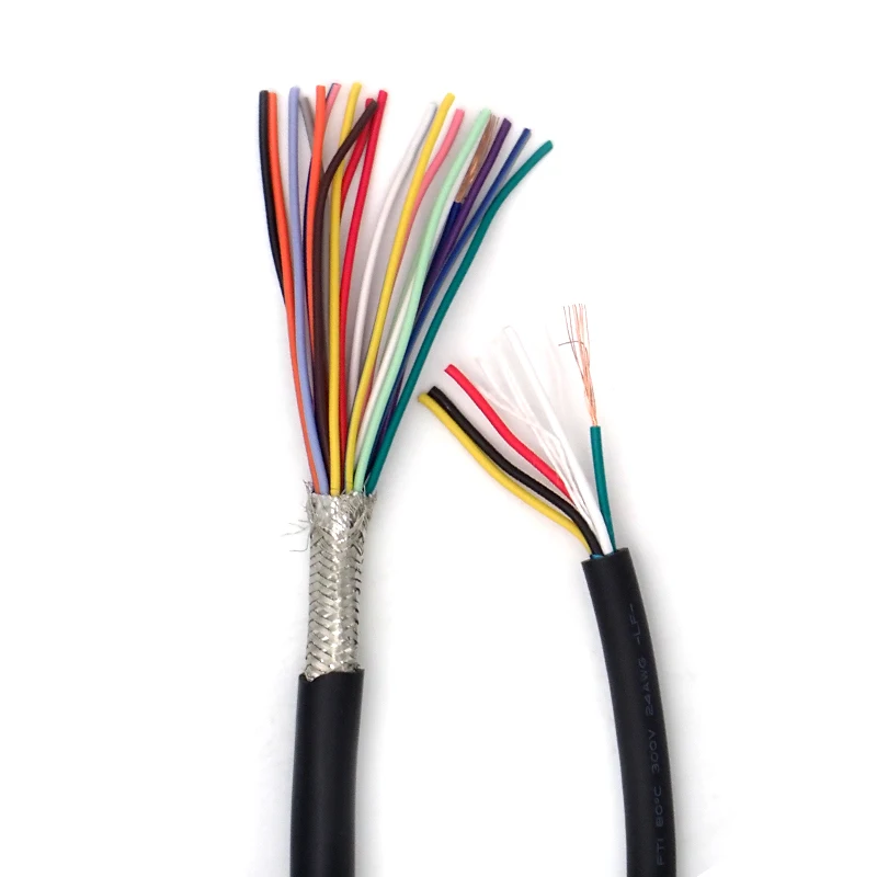 Customize UL2919 Cable 300V 80C 24AWG 28AWG Low Voltage PVC Computer Electrical Cable