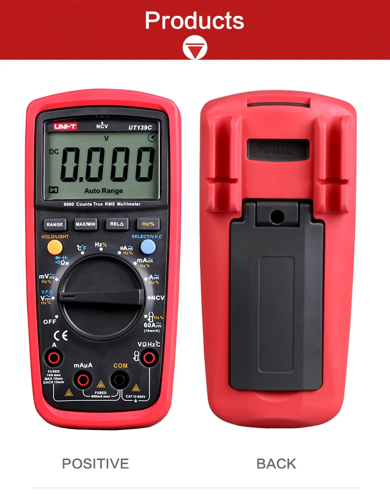 Uni-T UT139C Digital Multimeter