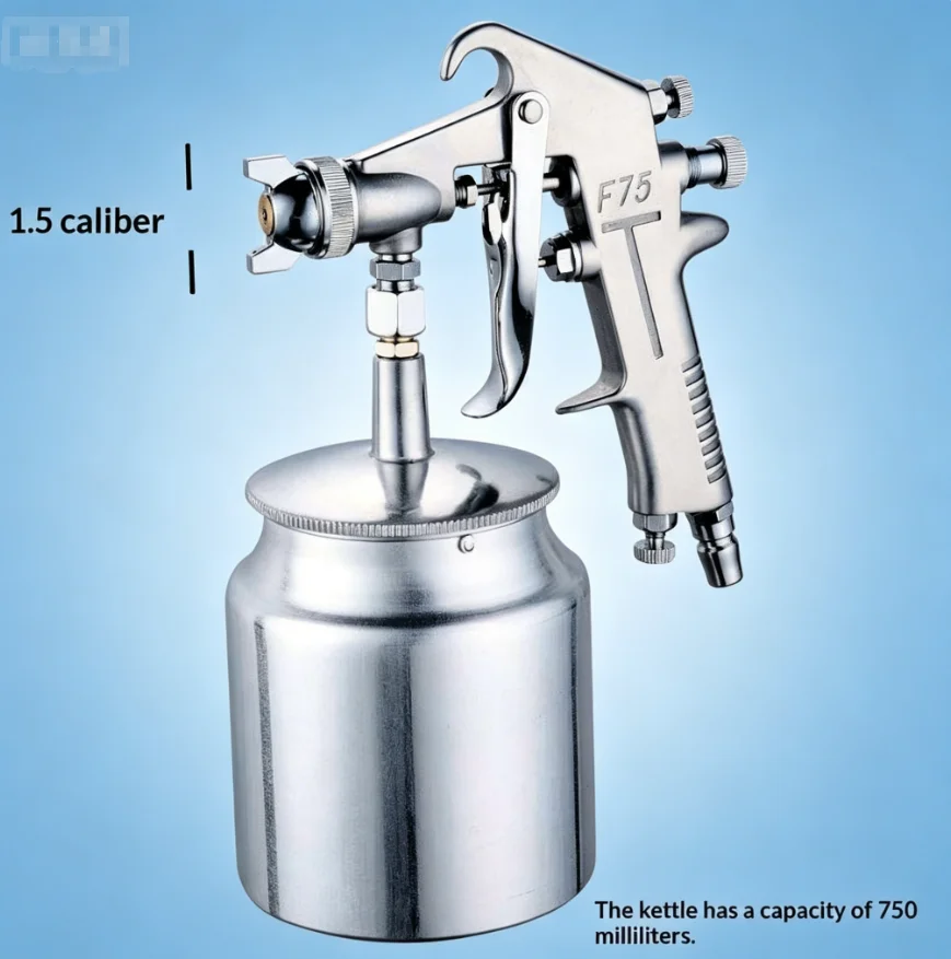 Professional Air Undercoating Spray Gun | Suction Feed, Aluminum Construction | Ideal for Vehicle Rust Prevention