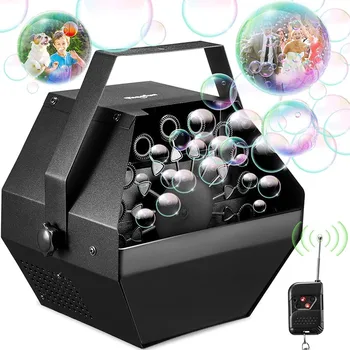 Professional Automatic Black Bubble Machine Smoke Bubble Machine Weddings