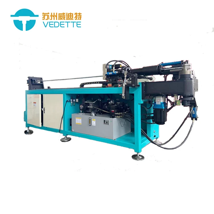 Automatic 4inch Rolling Hydraulic Exhaust Tube Bender CNC 3D Steel Copper Square Tube Bending Machine Sale-aluminum Processed