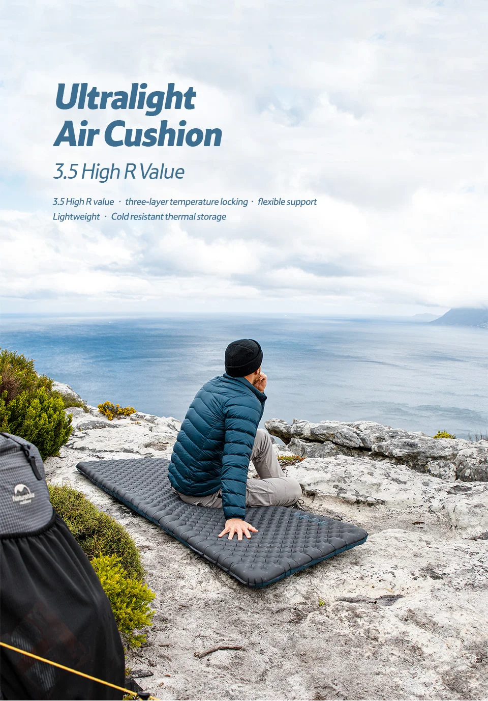 Naturehike Sleeping Pad Camping Cushion Inflatable Outdoor Sleeping Mat