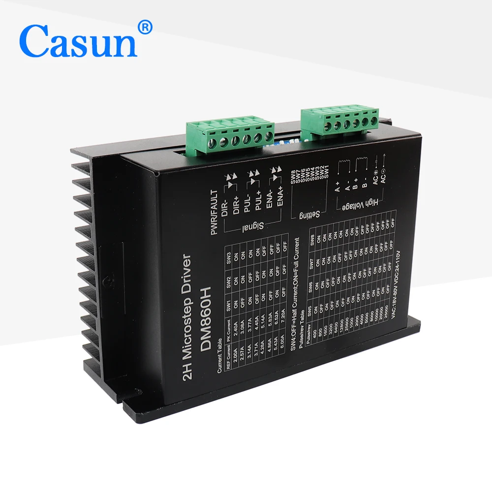 DM860 DM860H Stepper Motor Driver for NEMA34 Step Motor Drive Controller Control for Stepping Motor Used for CNC Kit