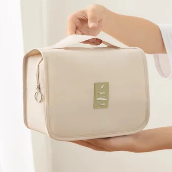 Fashion Travel Tote Hangable Toiletry Bag Large Capacity Hook Cosmetic Women's Multi-functional Portable Storage
