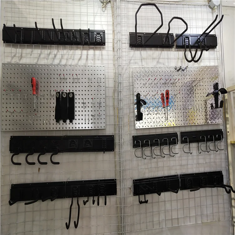 Wall Control Pegboard Pack Horizontal Metal Peg Board for Wall Home  Garage Tool Storage Organization Pegboard