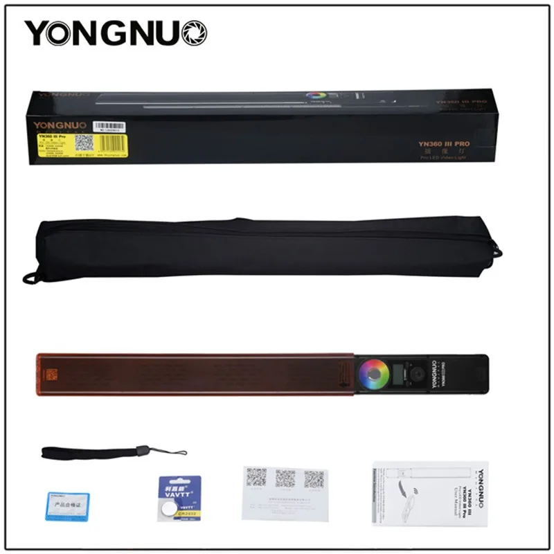 Yongnuo Yn360 Iii Pro Handheld Led Light Wand Colorful Ice Light Led ...