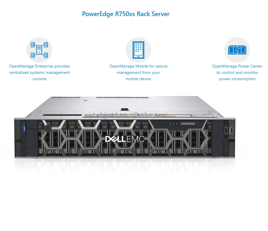 Dell Poweredge R750xs 32g Ddr4 3200 2t Sasprocessor 6330(28c,205w,2 ...