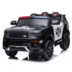 New Police Kids Ride on Car Remote Control Police Electric Car for Children to Drive