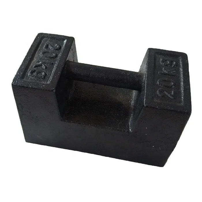 Cast Iron Weight Lock Calibration Weights 5kg 10kg 20 kg Counterweight Crane Test Weights M1