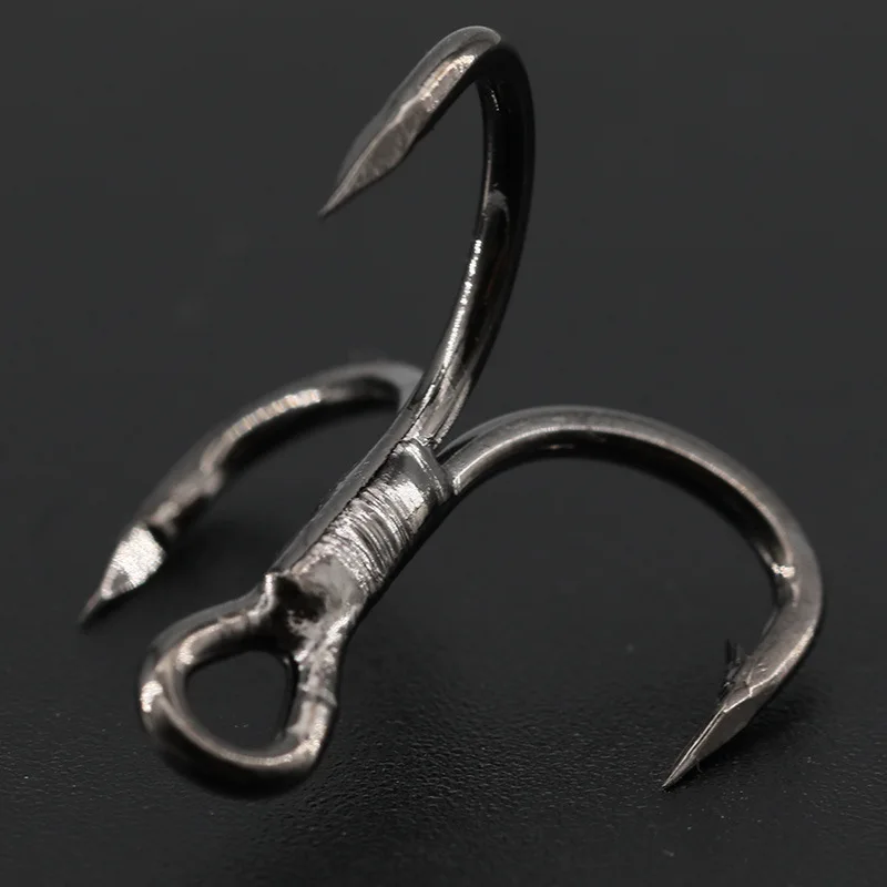Treble Hook #4 #6 #8 in Black Nickle - China Fishing Lure and Fishing Hooks  price