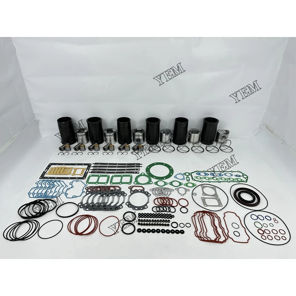 For Komatsu 6D125 Cylinder Liner Kit With Gasket Set Hot Selling Hot Selling