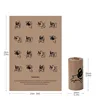 New 1.3 silk degradable coffee dog
