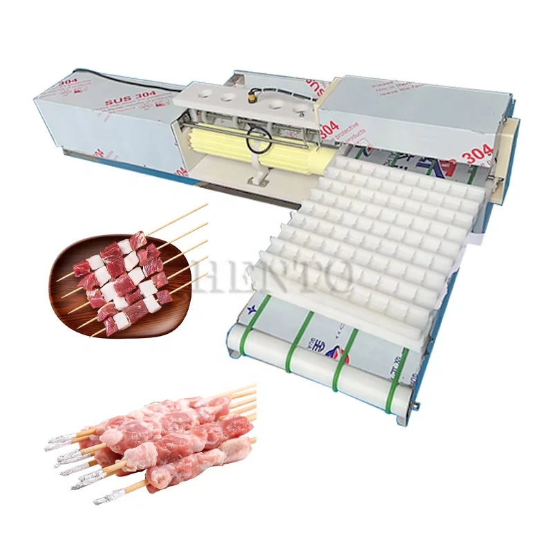 簡単操作小型鶏肉串製造機/竹串製造機| Alibaba.com