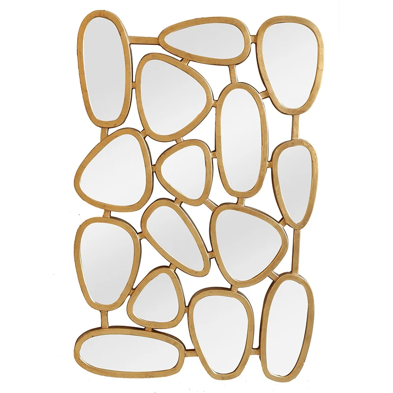 Decor Mirror 3d Rectangle Wall Contemporary Design Decoration Wall Art