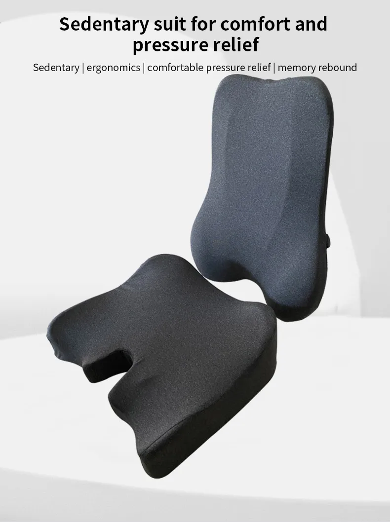 Premium Memory Foam Padded Seat Cushion Reducing Pressure Office Chair