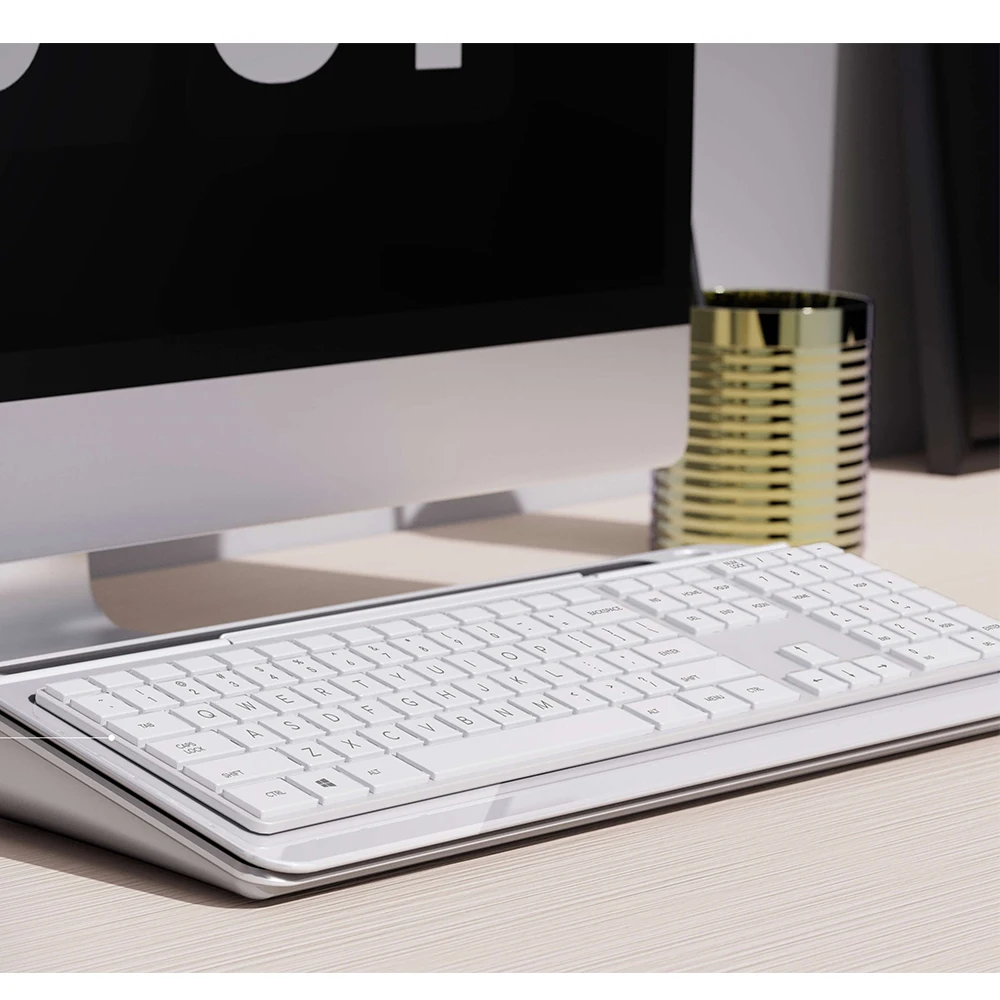 Sliandtelly Petit Tableau Blanc De Bureau En Verre - Organiseur Avec Rangement 40,6 X 17,8 Cm