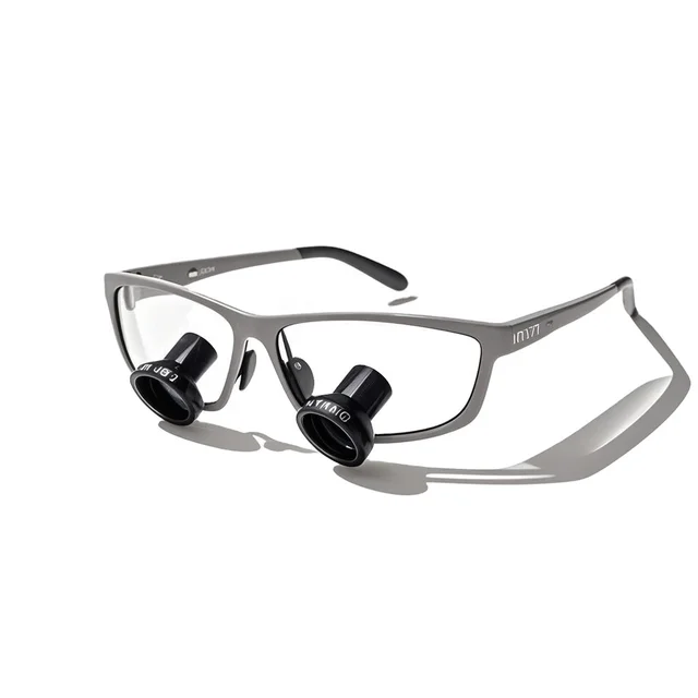 Ultra Light Surgical Dental TTL Loupes 2.0X/3.0X Magnifier Glasses with Optional Pupillary Distance