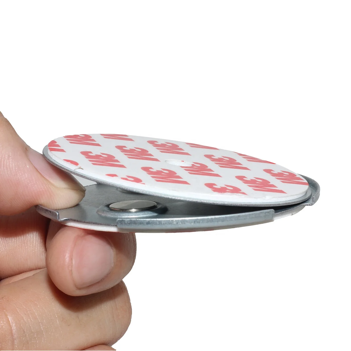 Factory Direct High Flux Safety Magnets for Smoke Detectors Fire Alarms Security Systems Curled Edge Design RoHS Compliant
