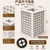 Rotating 240-compartment bean holder (can store 30ml bottles)