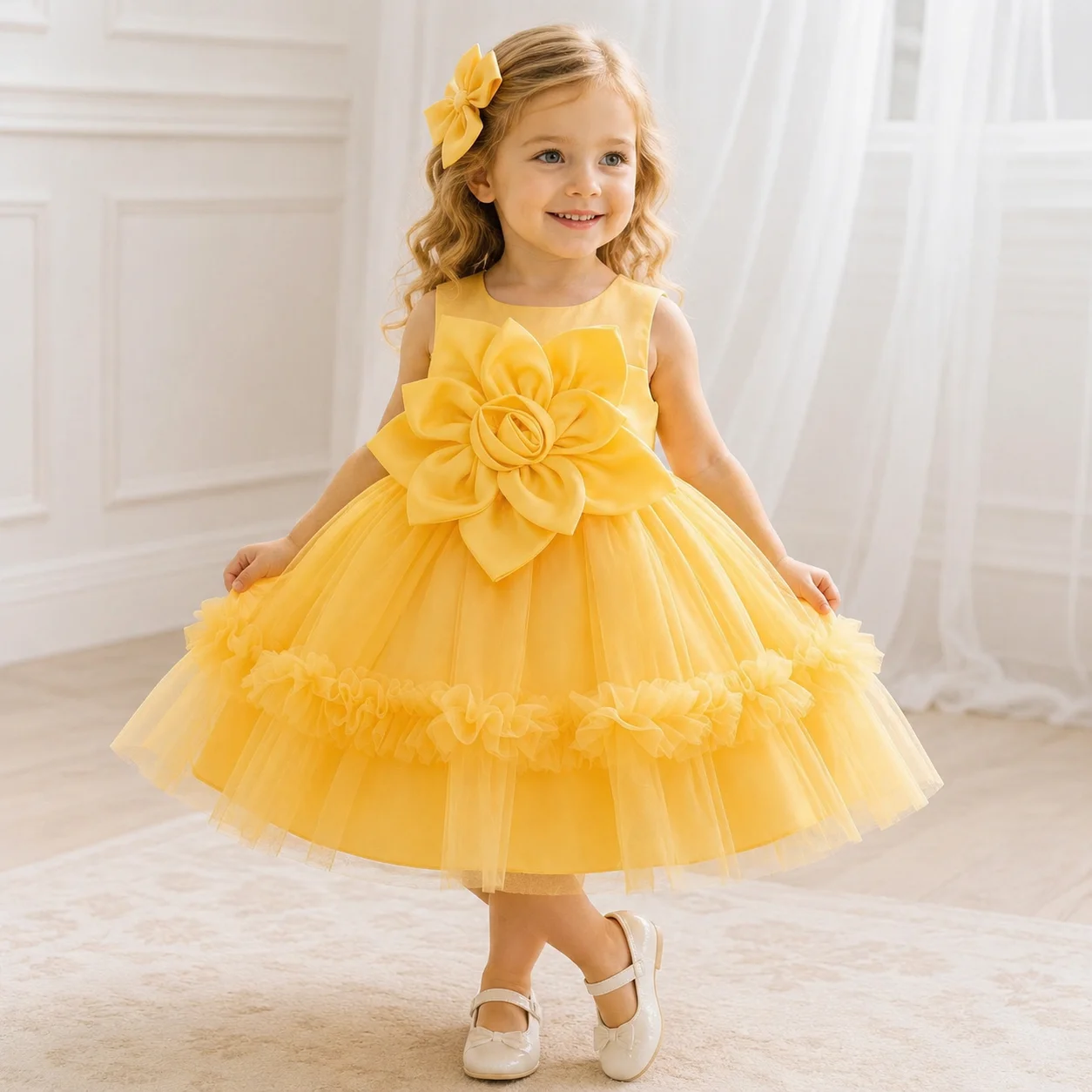 European Style Formal Flower Children Girls' Fashion Pure Color Flower O-Neck Pattern Girls' A-line Dress| Alibaba.com European Style Formal Flower Children Girls' Fashion Pure Color Flower O-Neck Pattern Girls' A-line Dress| Alibaba.com